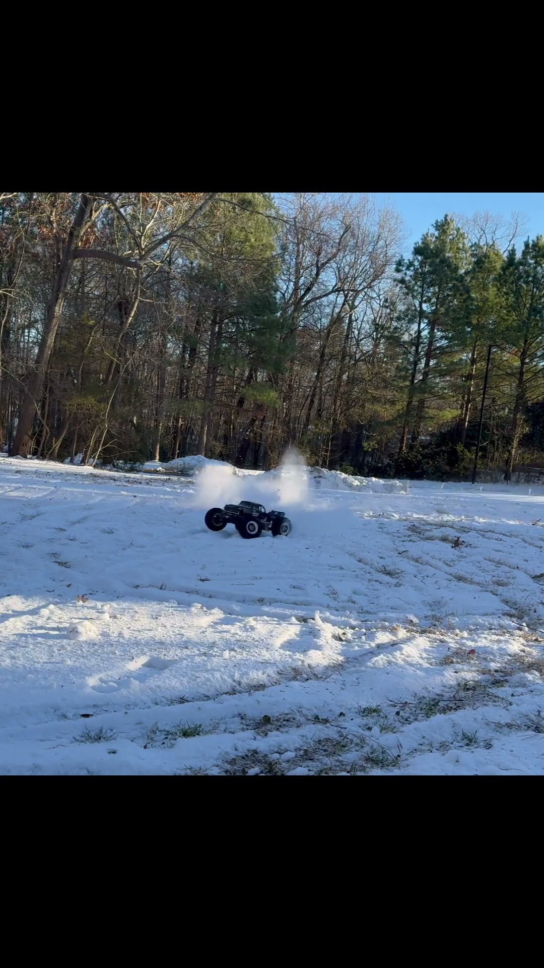 Arrma Notorious doing amazing Sno-Nuts