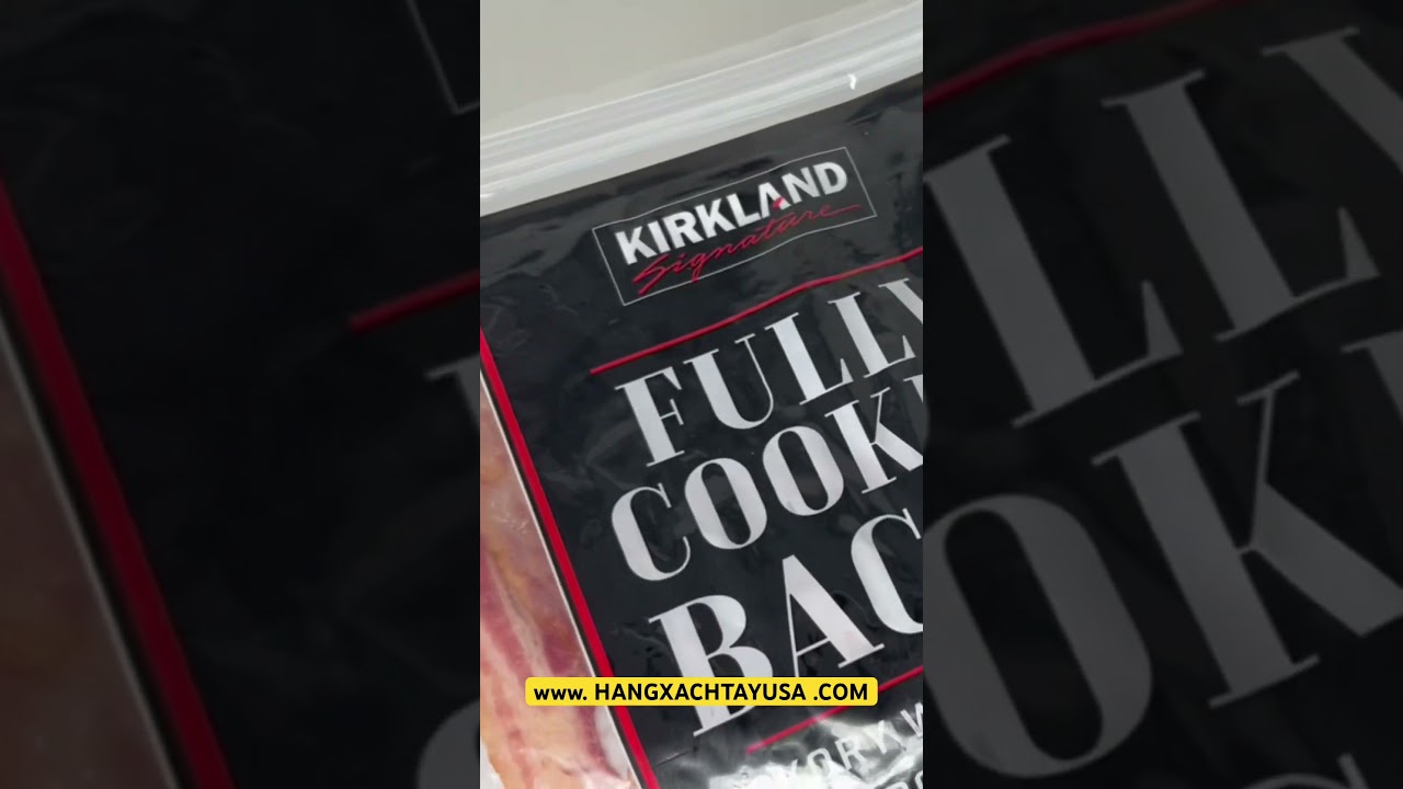 Kirkland Signature Fully-Cooked Bacon, Hickory Wood Smoked, 1 Lb