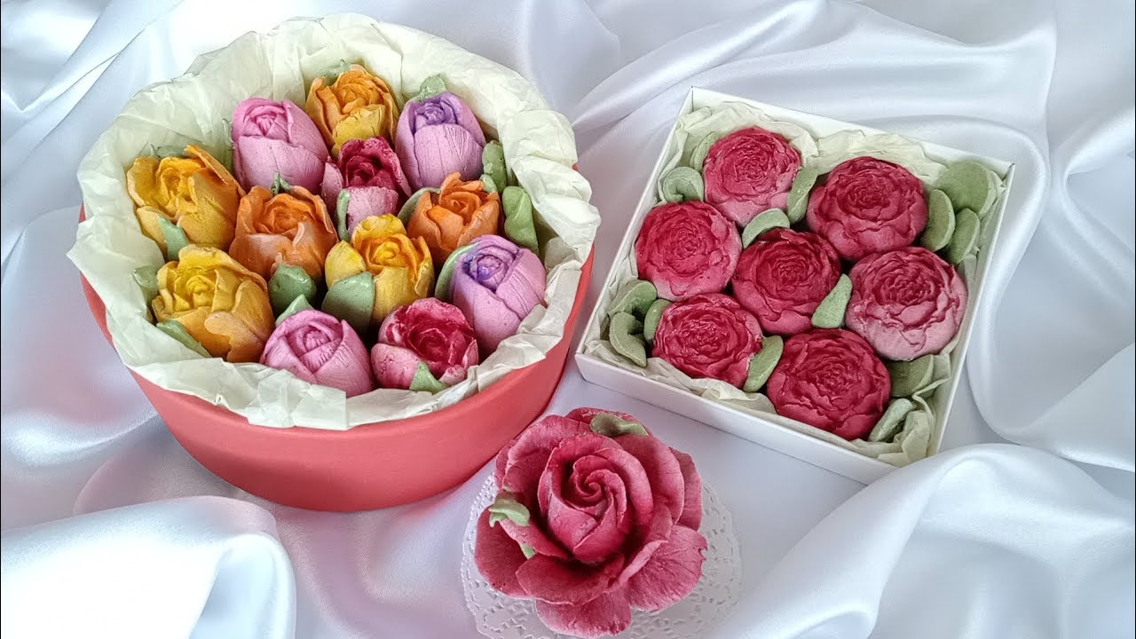 ЗЕФИР В МОЛДАХ/РЕЦЕПТ ЗЕФИРА ДЛЯ ЦВЕТОВ В МОЛДАХ/ЗАЛИВНОЙ ЗЕФИР/ЗЕФИРНЫЕ ЦВЕТЫ В СИЛИКОНОВЫХ ФОРМАХ