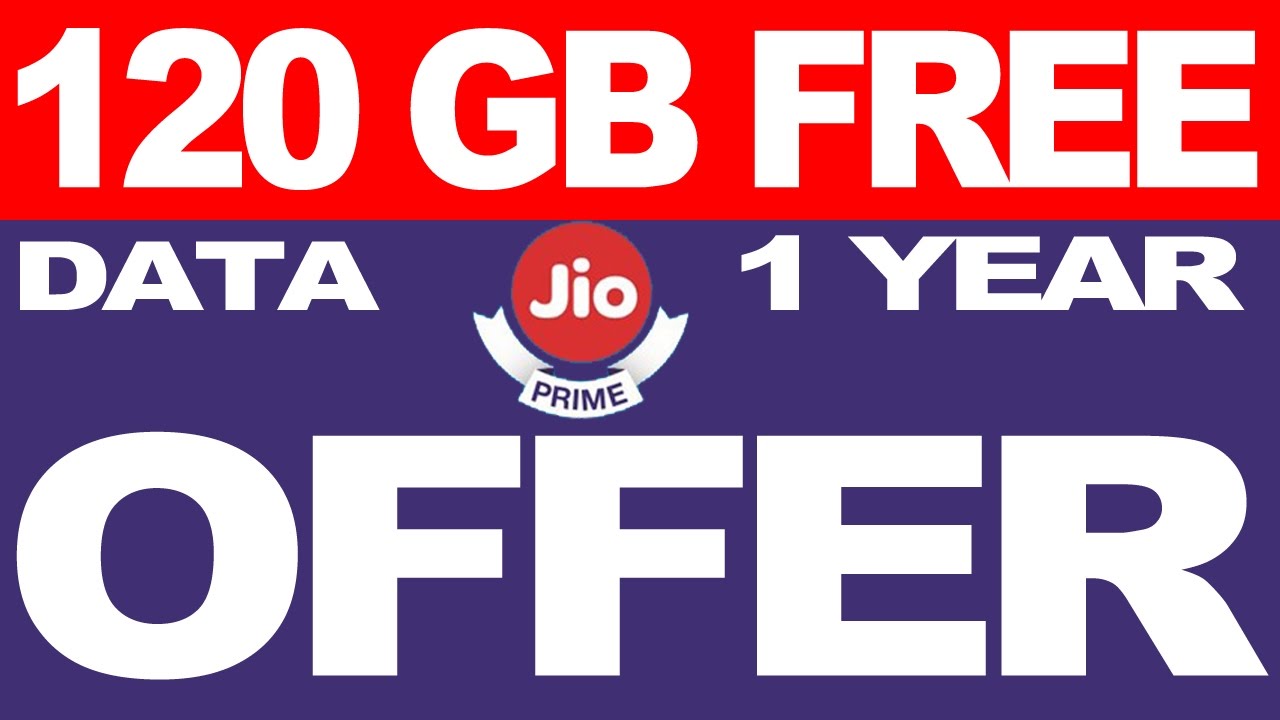 Jio Prime Offer 120GB Free Data For 1 Year | 60 GB Free Data | New Jio Offer join up курс