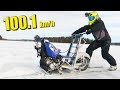 125cc KickSled 100.1kmh!