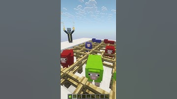 Tic tac toe against an evoker in minecraft#minecraftgame