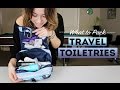 What To Pack: TRAVEL TOILETRIES