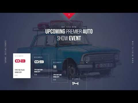 Automotive Powerpoint Template, a Presentation Template by PaperMoon (Thumbnail 2 of 7)