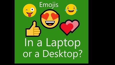 How to FIND EMOJIS in WINDOWS 8, 8.1, 10