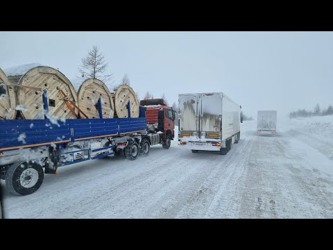 ЯКУТИЯ Перевал ТИТ. Штурмуем ,буксуем. VOLVO FH 540