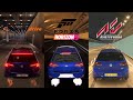 BeamNG.drive vs Forza Horizon 5 vs Assetto Corsa | VW Golf 7 R | Tunnel Sound Exhaust Check