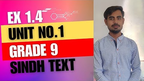 Ex 1.4 | Class 9 | Unit No.1 | STBB | Real & Complex numbers | Urdu | Hindi | Sindh text book board