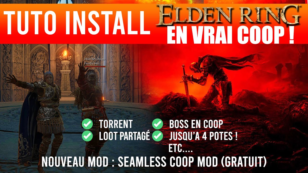 Tuto Elden Ring Seamless coop TUTORIAL FR !!! (plus à jour) - YouTube
