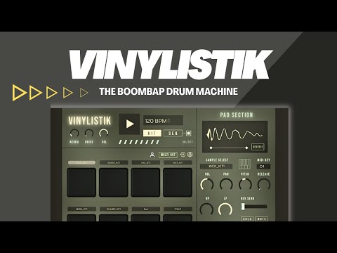 Vinylistik - The BOOMBAP Drum Machine