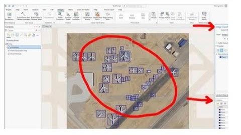 Extracting features from Imagery using ArcGIS Online AI and Deep Learning tools