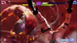 Street Fighter 6 - Zangief Does Insane (Critical Art) On Cammy