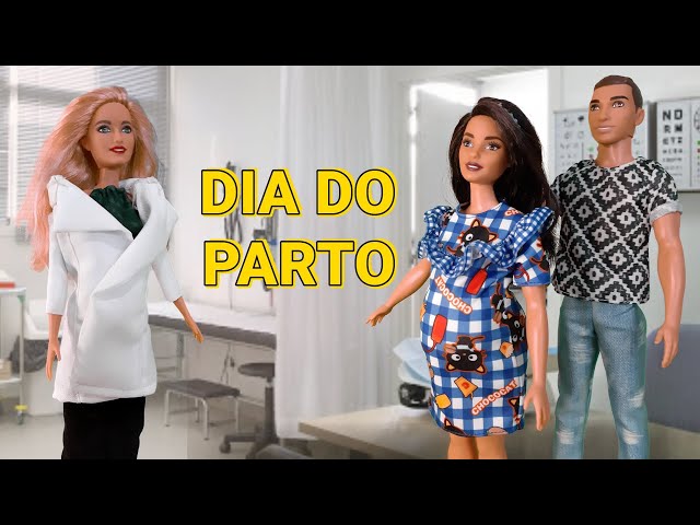 Césareana na Barbie grávida #gravidez #asmrmedical