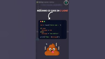 Python : réécrire ce code en deux lignes sans conditions #python #code #programming #tips #codebrut