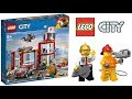 Lego City Fire Station 60215 - Lego Speed Build