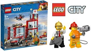 Lego City Fire Station 60215 - Lego Speed Build