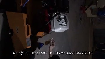 Tối rồi vẫn thử máy cắt bê tông KC20 lắp động cơ xăng honda GX390 Thái Lan chính hãng cho khách hàng