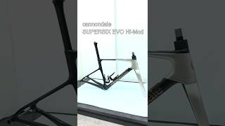 cannondale(キャノンデール) SUPERSIX(スーパーシックス) EVO Hi-Mod フレームセット!54サイズ/プラチナカラー!サイクルショップカンザキ吹田店に入荷です!!