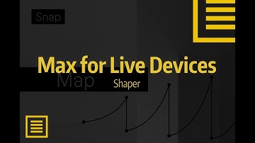 Ableton Live Tutorial - Max for Live Devices - Shaper
