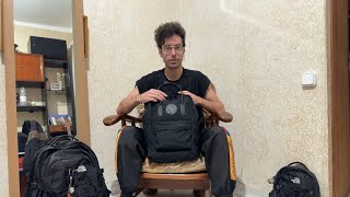 Fjallraven Kanken No. 2 All Black Leather Laptop 15 (+ Comparison with North Face Borealis)