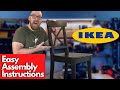 IKEA Dining Chair Assembly - IKEA Ingolf Chair Assembly