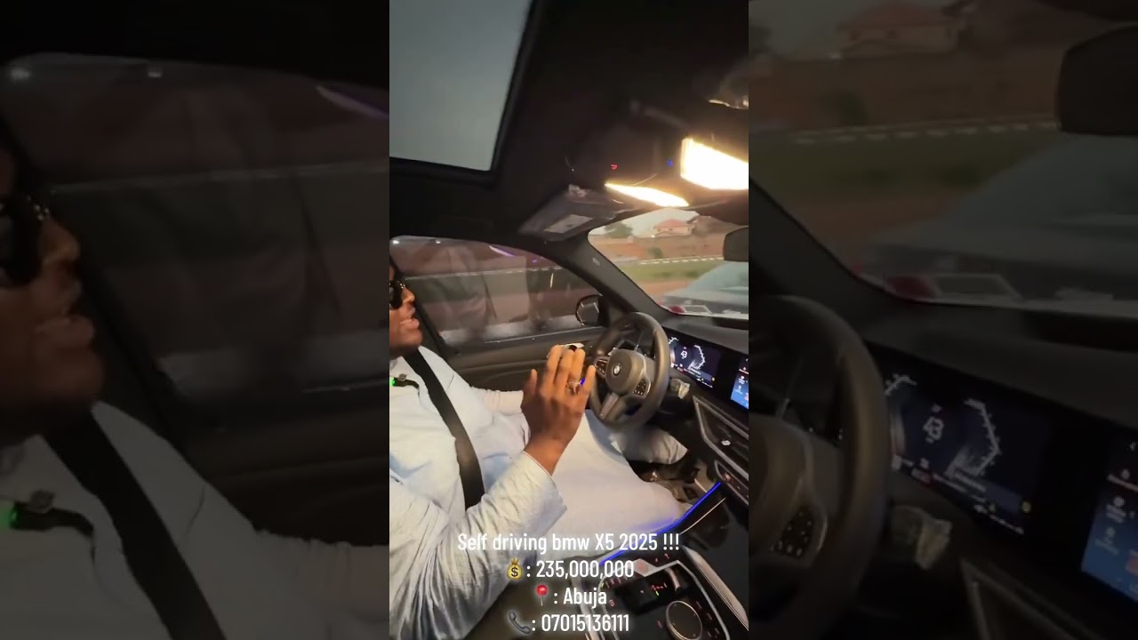 Будущее уже наступило! 🤖 Беспилотный BMW X5 2025 года — роскошь и искусственный интеллект 😍🔥 