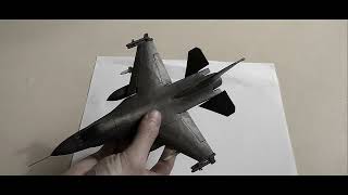 истребитель F-16 из пластилина + картон