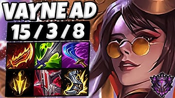 Vayne vs Kaisa [ ADC ] Lol Korea Master Patch 12.5 ✅