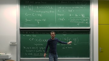 Advanced quantum field theory, Lecture 18 (final lecture)