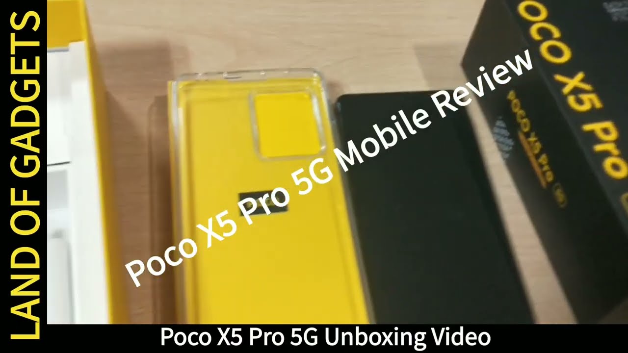 POCO X5 Pro 5G Unboxing Review in Tamil   