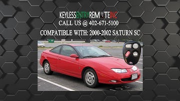 How To Replace Saturn SC Key Fob Battery 2000 2002