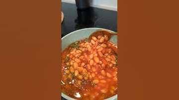 Simple Idea To Add Flavour To Canned Baked Beans!! #breakfast #short #beans