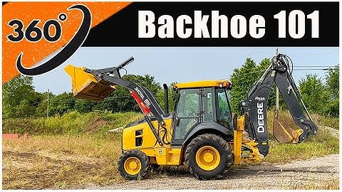 How to Operate a Backhoe (360°) | Tractor Loader Backhoe Operator Training