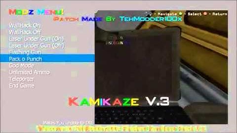 MW2 Mod Menu (Xbox 360) (Kamikaze V3 Patch) (System Link).mp