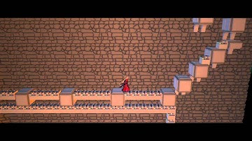 Platformer early WIP video