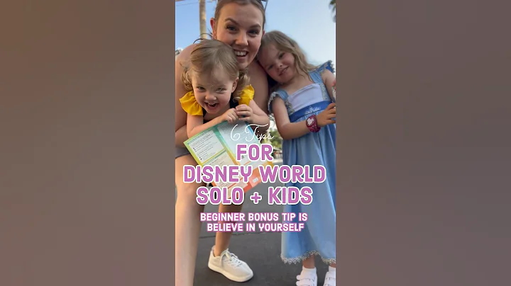 DON’T Go To Disney Solo With Kids Without Watching This | follow @thepixiedustedmom for more