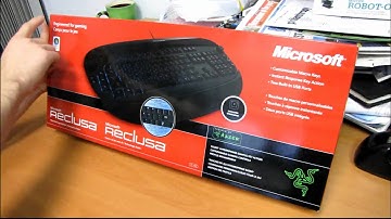 Microsoft Reclusa Gaming Keyboard Unboxing & First Look Linus Tech Tips