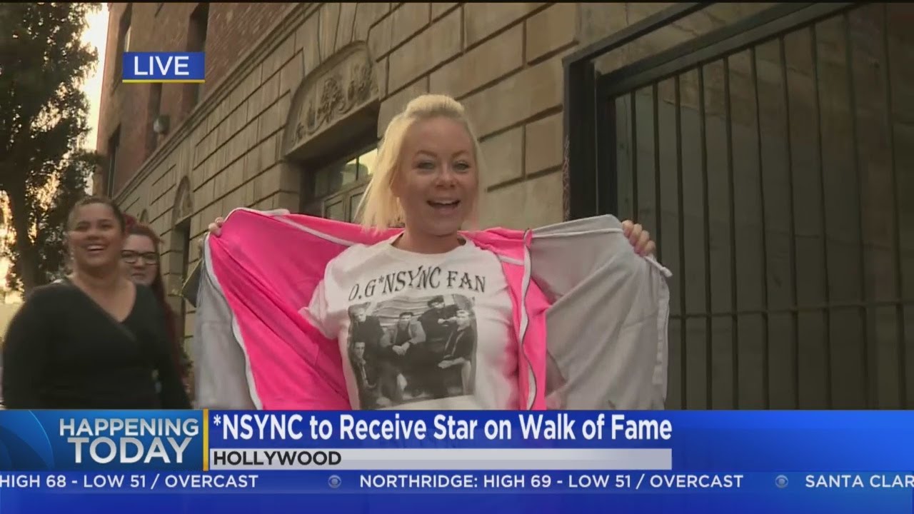 *NSYNC Fans Camp Out Ahead of Boy Band's Hollywood Walk of Fame Ceremony