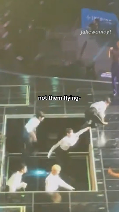 how enhypen saved their performance during a malfunction lift #enhypen #kpop #엔하이픈