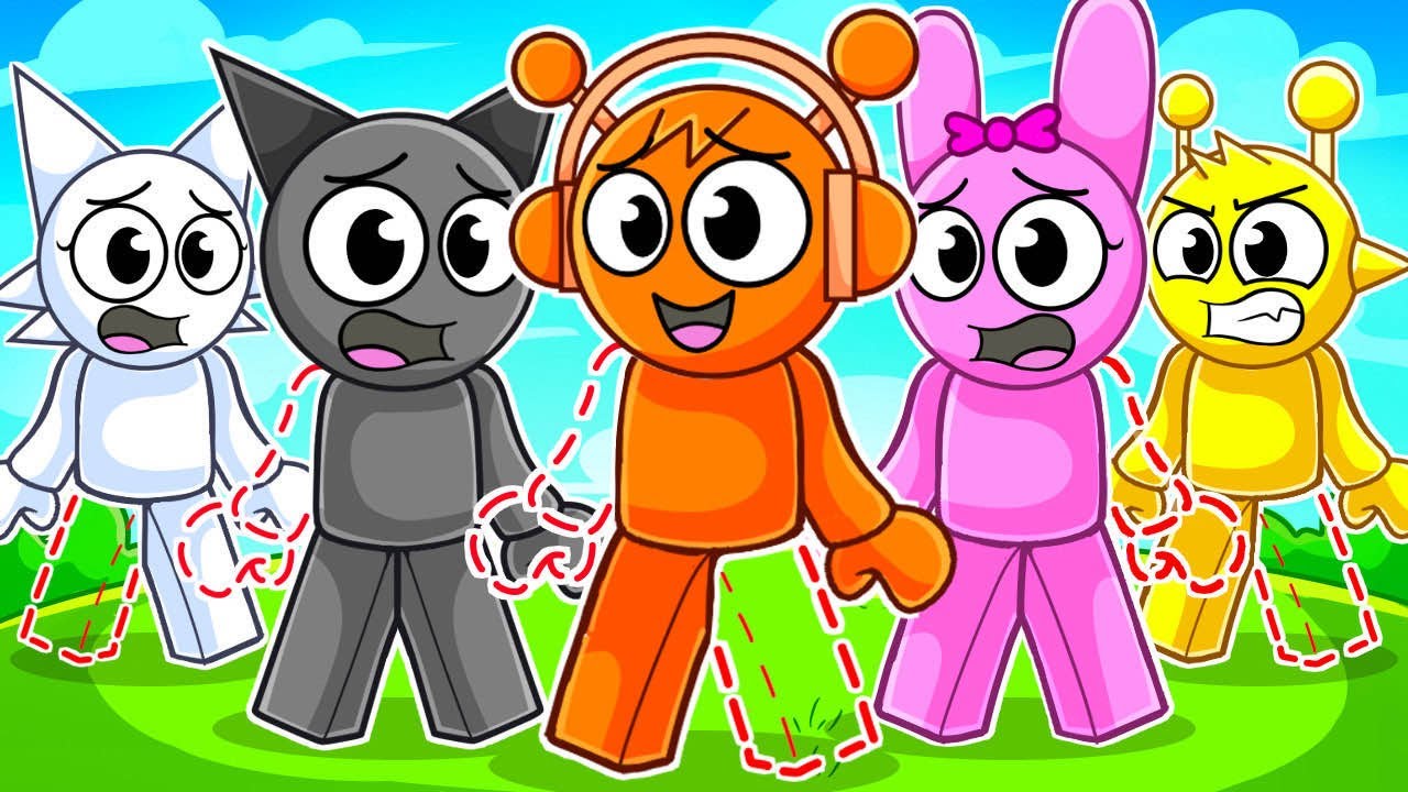 SPRUNKI LOST THEIR BODY PARTS.. - YouTube
