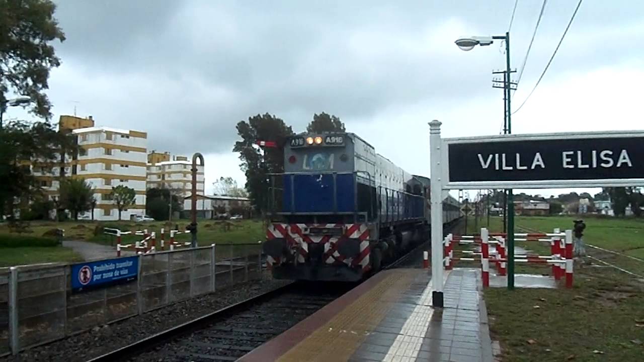 A916 Ex LSM ingresando a Villa Elisa - YouTube