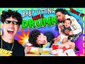 *CAUGHT* BABY SITTING My BROTHER While DRUNK PRANK on DAD!! 😂 | The Family Project