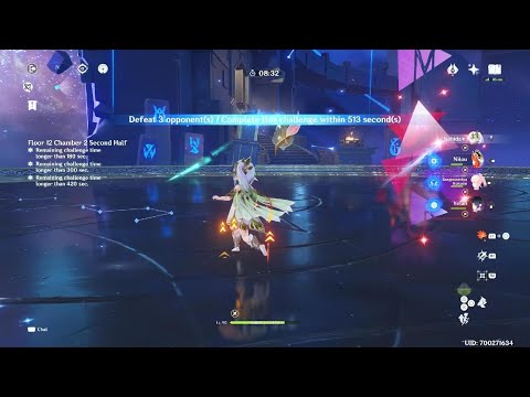 Genshin Impact R1 Nilou/C2 Nahida vs triple Kenki
