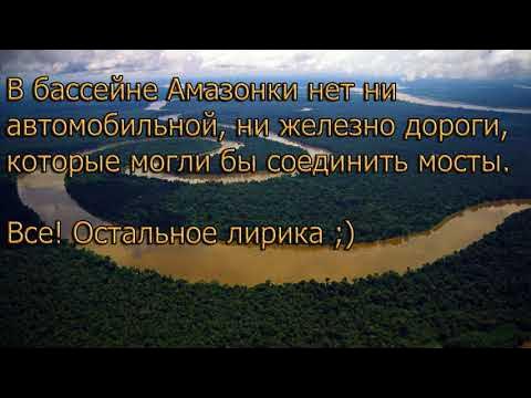 Река под амазонкой. Самая длинная река в мире. Манаус мост через риу негру. Рио-негро (река, впадает в атлантический океан). Почему через амазонку нет мостов.