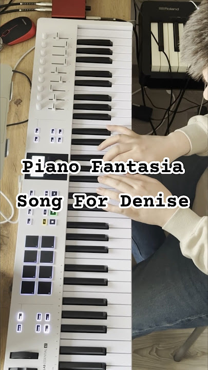 Piano Fantasia - Song For Denise (Arturia Keylab Essential mk3 cover) #arturia #keyboard