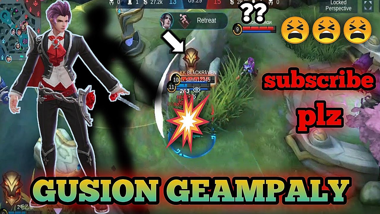 Gusion Fast Hand Gameplay Shots Plz 100 Subscribe 🙏🙏