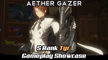 Aether Gazer -  S Rank Tyr Gameplay and New Skin Showcase