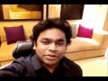 Srishti12 arrahman wishes all success to ethiraj l ar rahman the king of bgm