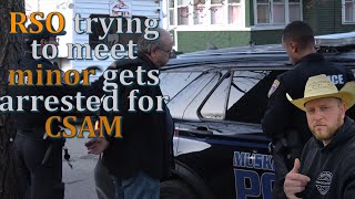 RSO invites boy over and is loaded with CSAM. Gets arrested immediately (Muskegon Heights, Michigan)