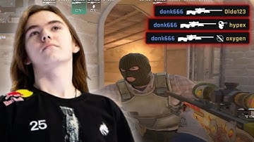DONK (40-30) Carries in High Elo FACEIT! donk POV with COMMs CS2